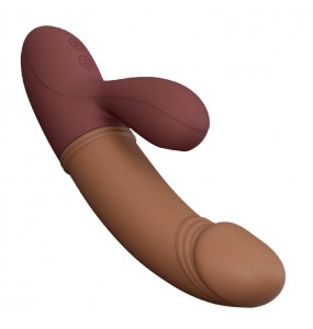 Pretty Love - Kane Powerful Sucking Vibrating Massager Wand (Chargeable - Brown)